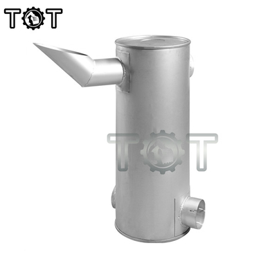 E330C C9 3306 حفارة محرك العادم كاتم الصوت المشبك كاتم الصوت