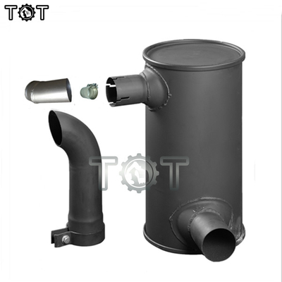 كوماتسو PC120 4D95 4D102 محرك كاتم صوت عادم حلقة