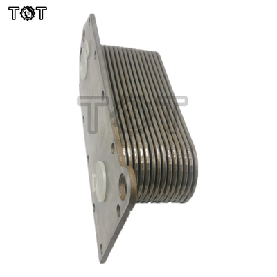 حفارة محركات الديزل أجزاء مبرد الزيت الأساسية 6CT 6D114 3974815 3918175 3906296