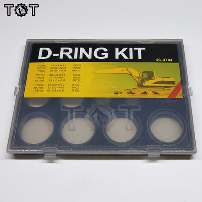 TOT 35 * 25 * 10mm حفارة النفط ختم  D Ring Kit 4C4784