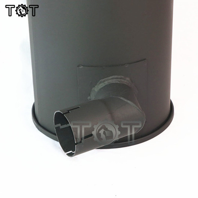 كاتم صوت عادم حفارة Kobelco SK115 كاتم صوت كاتم صوت محرك 4BD1