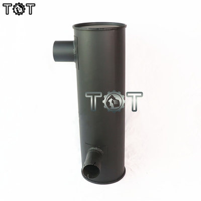 KOBELCO SK350-6 6D34 EXcavator Engine Exhaust Aluminium Muffler كاتم الصوت