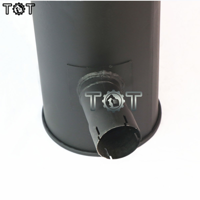 KOBELCO SK350-6 6D34 EXcavator Engine Exhaust Aluminium Muffler كاتم الصوت