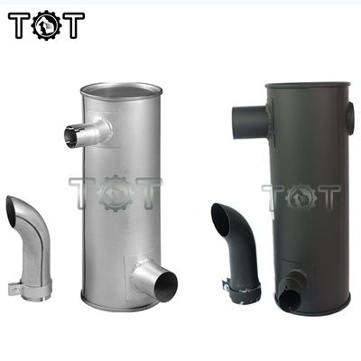 كاتم صوت ألومنيوم عالمي كاتم صوت HD820 HD820-3 HD820-5 كاتو حفارة كاتو
