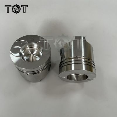 6204312121 كوماتسو 4D95 محرك مكبس PC60-5 PC60-6 أجزاء محرك حفارة